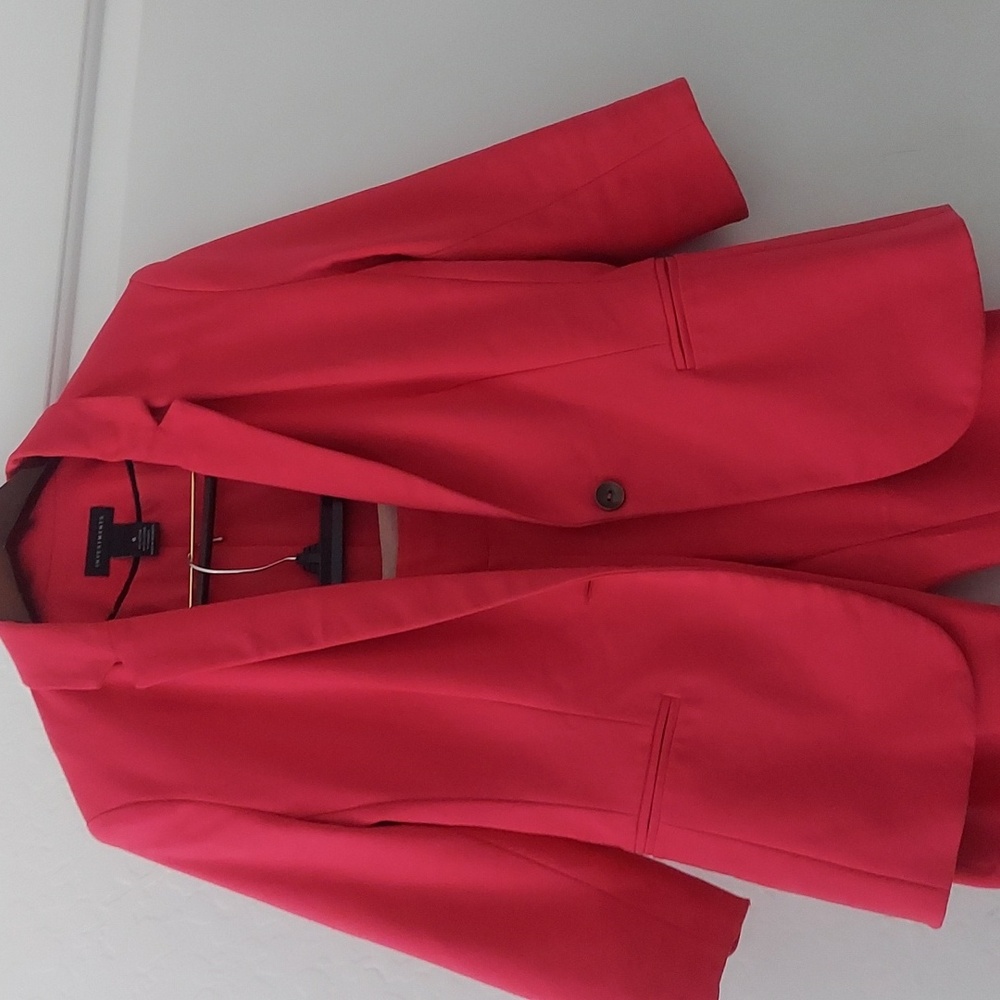INVESTMENTS Fuschia Pink Pant Suit Size 6 Jacket, Size 8 Pants -Used - Picture 2 of 8